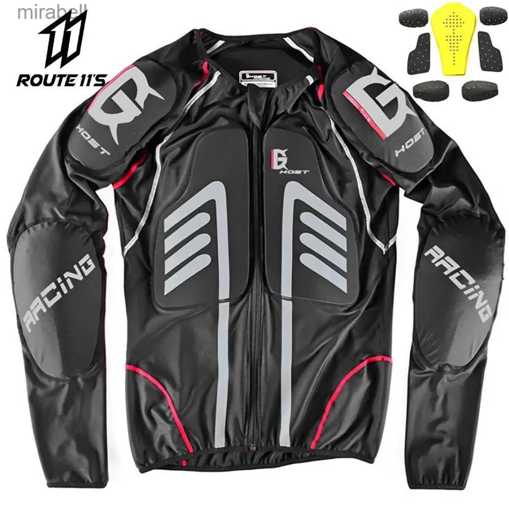 Women's Jackets GHOST RACING Motorcycle Soft Armor Jacket Racing Moto Protection Motorcycle Protective Gear Full Body Safety Protective Jacket YQ240123