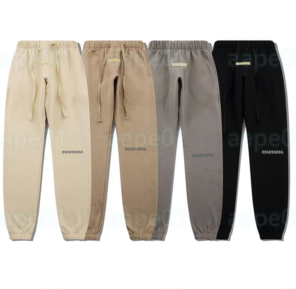 2024 Fashion Mens Designer Pants Ess Män kvinnor Solid Color Pant Trousers Hip Hop Motion for Mane Casual Joggers Size S-XL 96