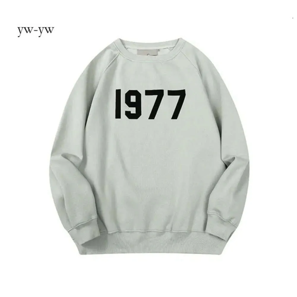 1977 Designer Essentialshoodie Trainingspak Ess Hoodie Pullover Sweatshirts Essentialsweatshirts Set Tops Kwaliteit Heren Dames Trui Letterprint Sweatpants 6171