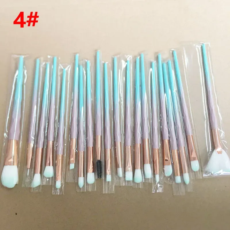 Makeup brushes 3D Dazzle Glitter Foundation Powder Makeup Brushes Professional Makeup Brush Set Blush Eye Shadow MakeupBrush