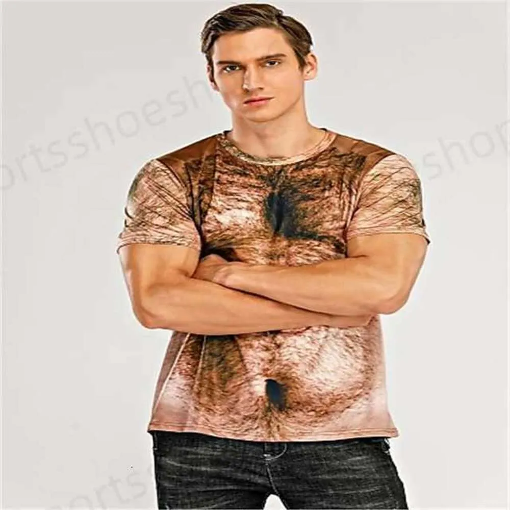 T-shirts pour hommes RUKAS T-shirt graphique orang-outan col rond bossu impression 3D grande taille décontractée à manches courtes mode décontractée vêtements 3D drôle/été/humide sec/été