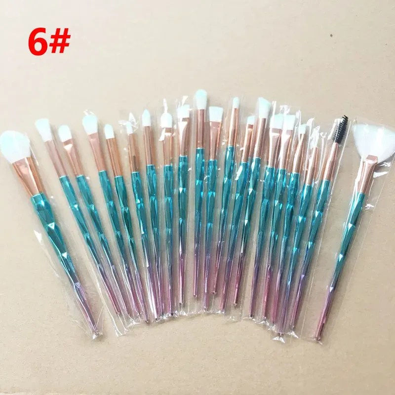 Makeup brushes 3D Dazzle Glitter Foundation Powder Makeup Brushes Professional Makeup Brush Set Blush Eye Shadow MakeupBrush