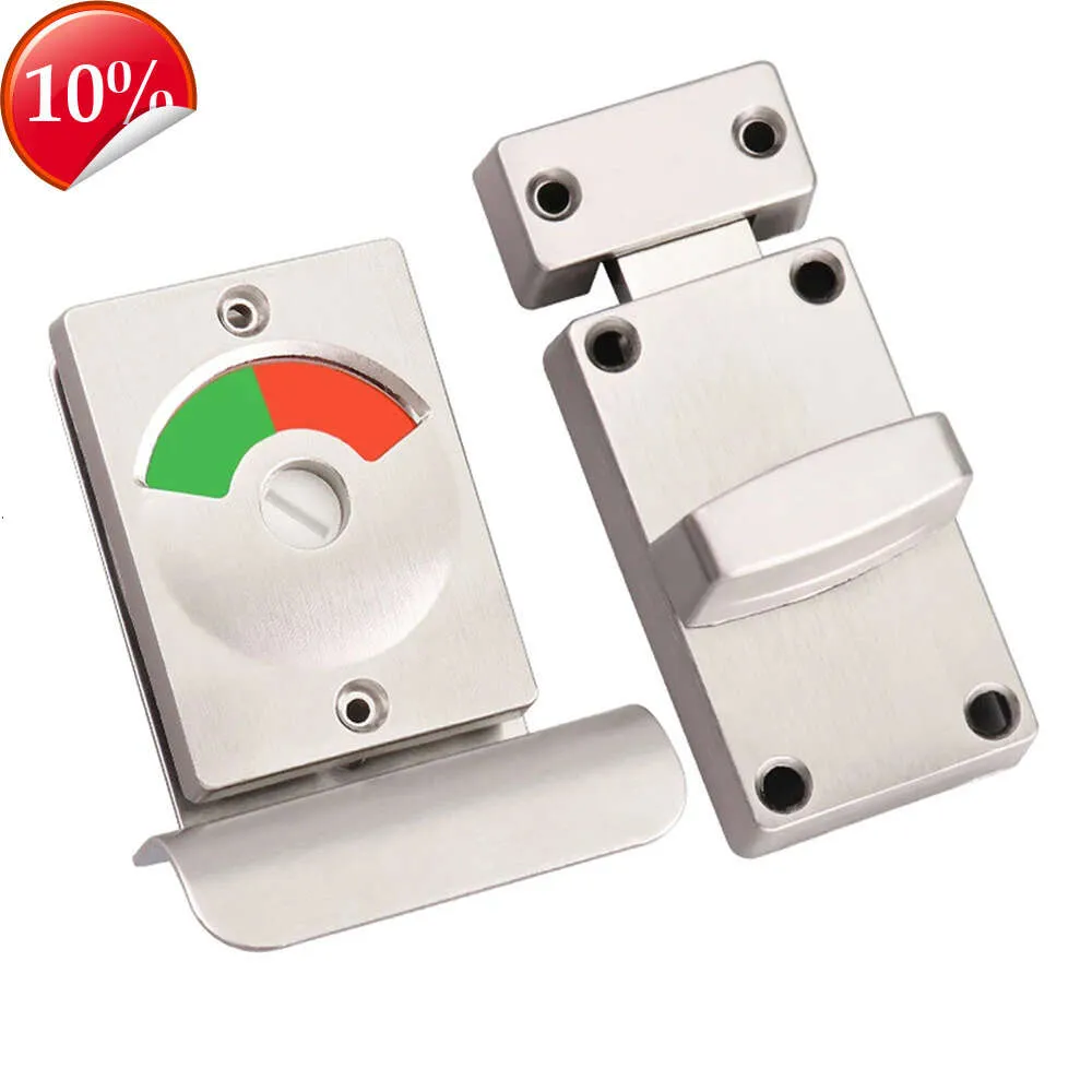 New Indicator Door Lock Bolt Toilet Partition Door Lock Bathroom With