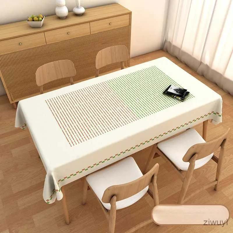 Nappe de Table moderne à motif irrégulier, nappe de Table à manger rectangulaire, Style nordique, nappe de haute qualité