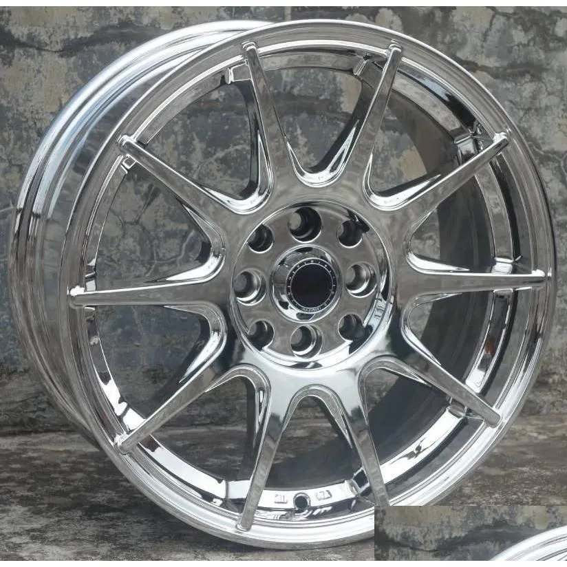 Obręcze samochodowe Chrome 16 cali 16x7.0 4x100 4x114.3 Koło stopowe dla Honda Mazda Hyundai Mini Nissan Suzuki Chevrolet Opel Mitsubishi Del Dhugi