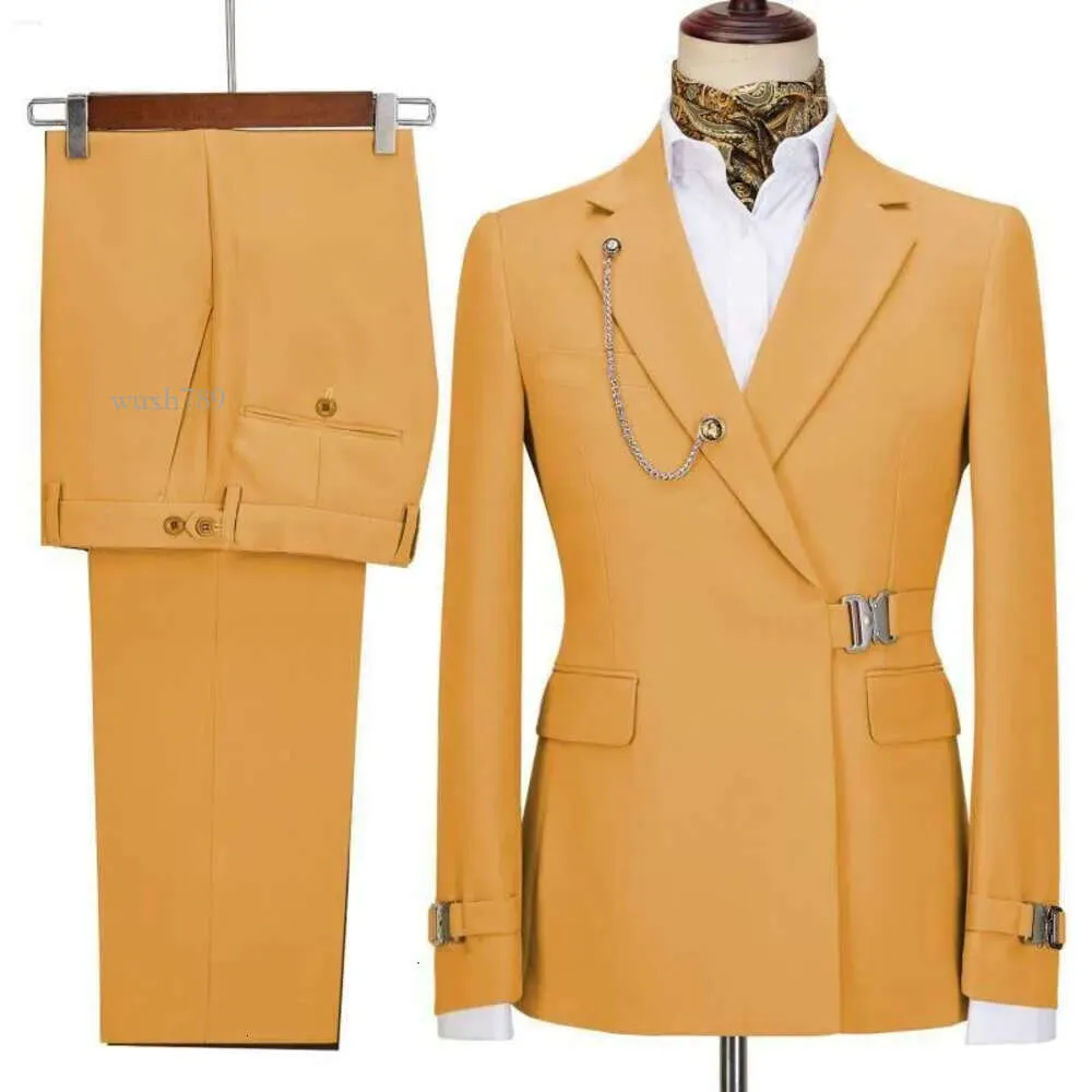 남자 양복 블레이저 바지 남성 장식 재킷 이탈리아 디자이너 파티 웨딩 슬림 한 homme banquet suit jacketstop