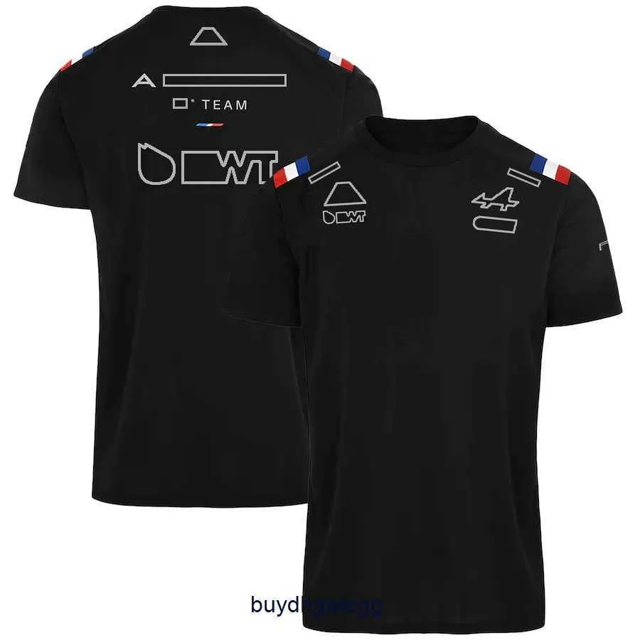 Men's and Women's New T-shirts Formula One F1 Polo Clothing Top Summer Team Racing Suit Official Same Style Oversized Casual Style Rn1x