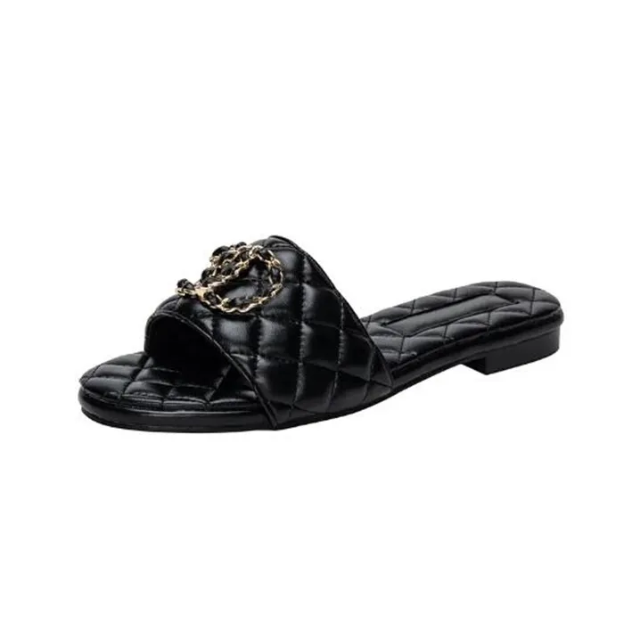 Sandálias de designer piscina travesseiro slide chinelos marca mulheres slides preto scuff sandálias planas mules pôr do sol acolchoado frente cinta mule senhora moda slide tamanho fácil de usar 35-42