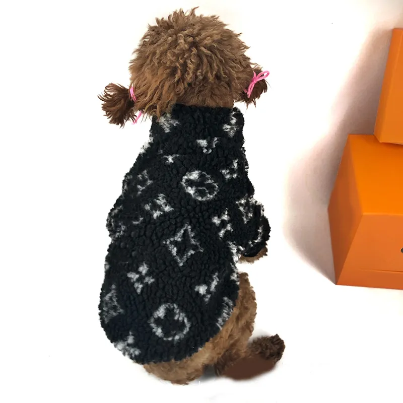 Модная одежда для собак, одежда для домашних животных, французский бойцовский шнауцер, куртка Тедди, модные хлопковые куртки для собак, кашемир из ягненка CSD2401236