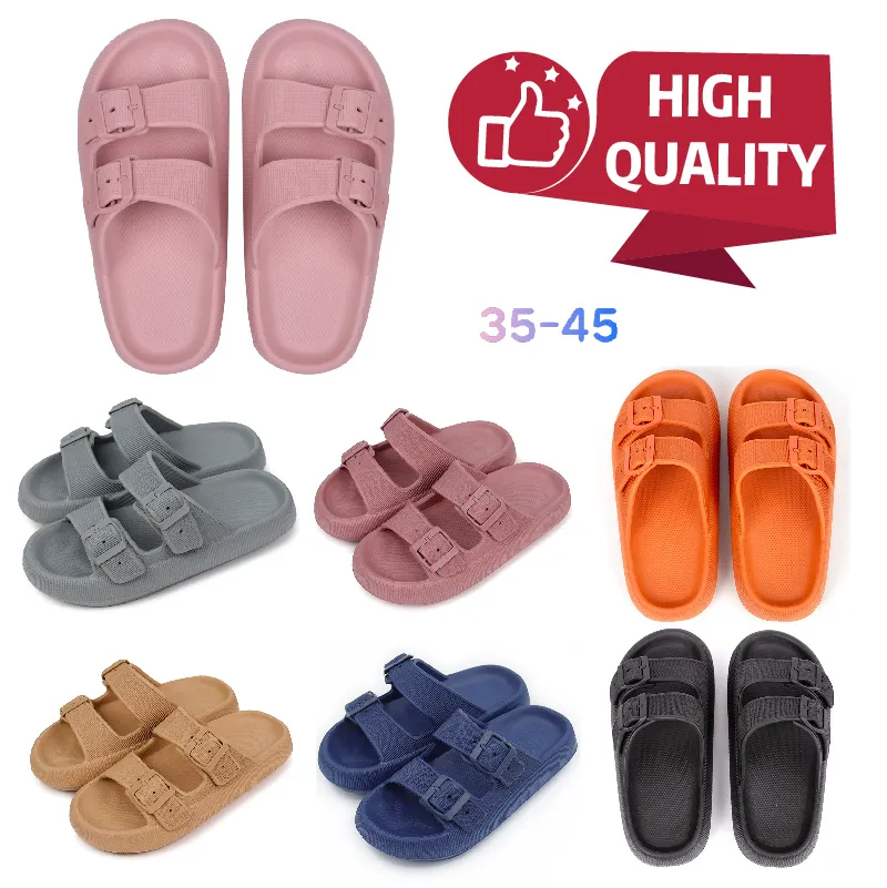 Designer glider kvinnor herr sandaler fluffiga platt mule glider beige svartrosa tofflor somrar hemskor skor onyx tofflor pures sandhart