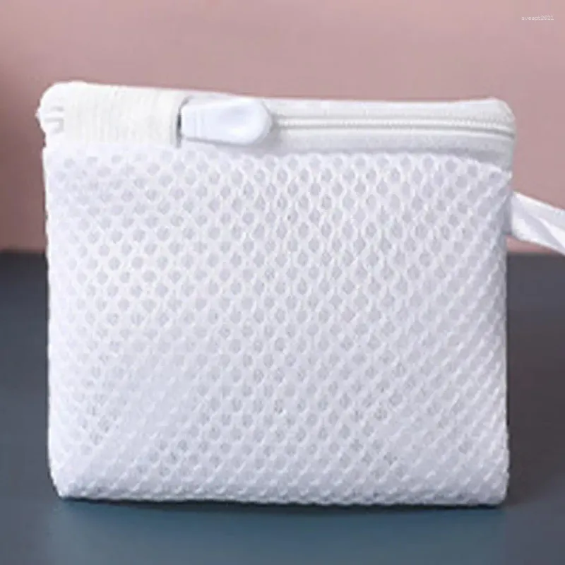 Tvättpåsar Underkläder Protection Bag Set med 3 dubbelskiktsmaskgel för att förhindra att klädtvätt