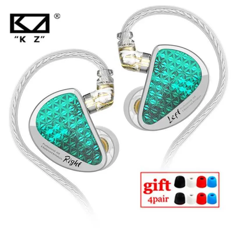 Headset KZ AS16 PRO 8BA i EarPhone 8 Balanced Armature Headset High Sound Quality Monitor HIFI EARPHON AS10 ZS10PRO ZSX J240123