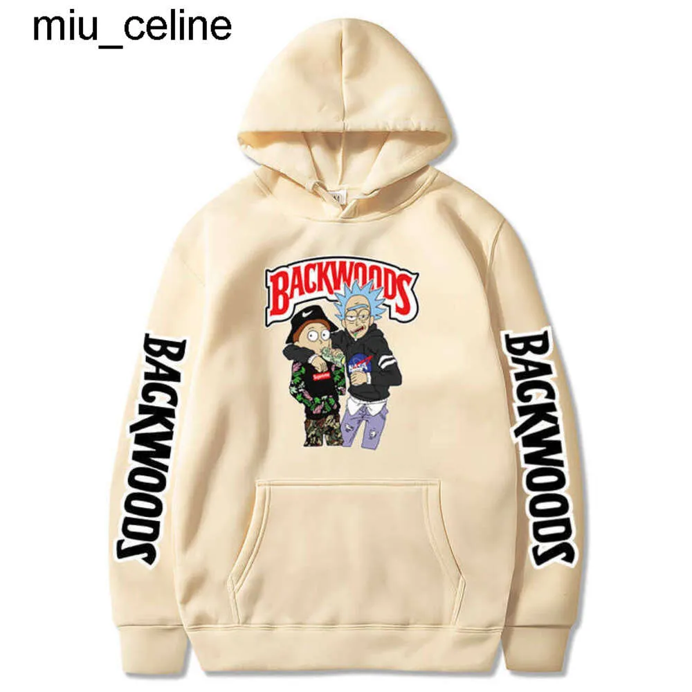 Nieuwe ontwerper Backwoods heren dames 24ss bedrukte trui hoodie sportkleding Koreaanse stijl kleding casual fun jongens heren dames hoodie