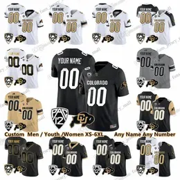 Colorado Buffaloes Football Jersey Shedeur Sanders Travis Hunter Shilo Sanders Dylan Edwards Xavier Weaver Trevor Woods Travis Hunter Anthony Hankerson McClain