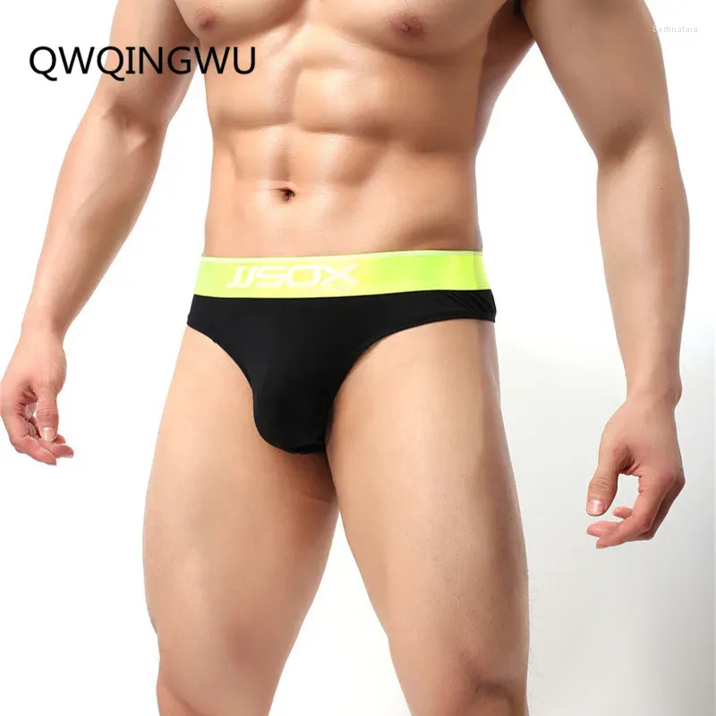 Underpants Men Briefs Brand Sexy Underwear Thongs Low Waist Modal Fabrics Cozy Bikini Thong