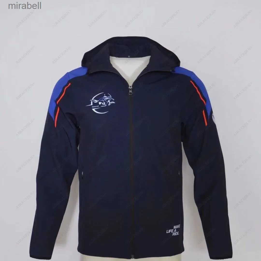 سترات نسائية لسيارة BMW Motorrad Full zip Fleece Sweater Sweater Riding Riding Sweatshirt Dark Dark Blue Hoodies YQ240123