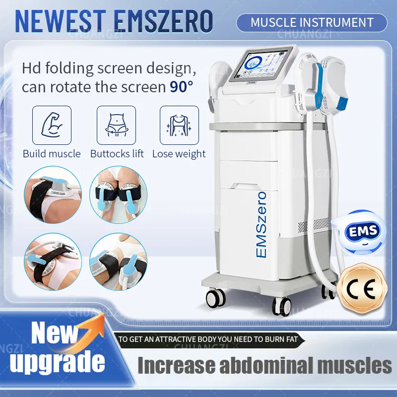 آلة النحت Emszero DLS-EMSLIM H-EMT إزالة الدهون الكهرومغناطيسية تنحيف EMS تحفيز جسم الجسد العضلات