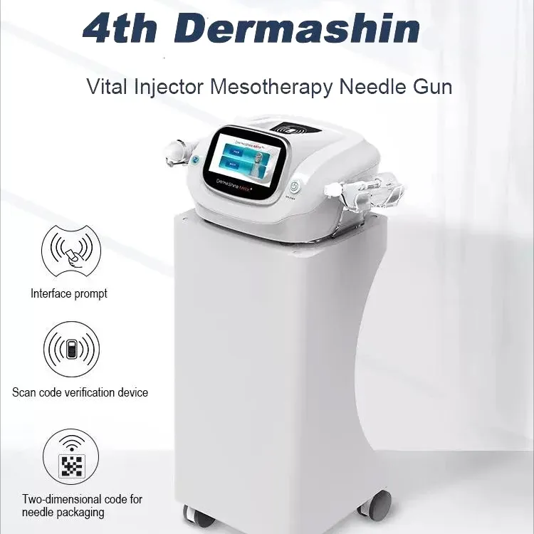 Ny generation 3 i 1 Radiofrekvens Meso Jet Skin Rejuvenation rynka smidig akne behandling Skin Hydrating Ice Hammer Bactericidal Salon
