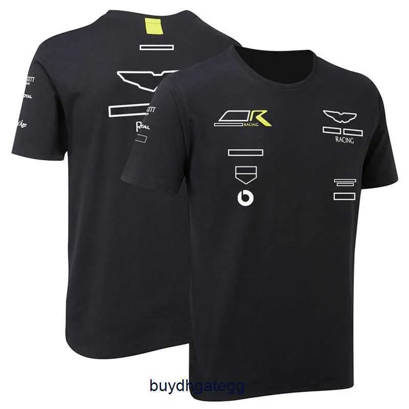 Herr- och kvinnors nya T-shirts Formel One F1 Polo Clothing Top Team Driver Kortärmad fan racing kostym kan vara U4ZP