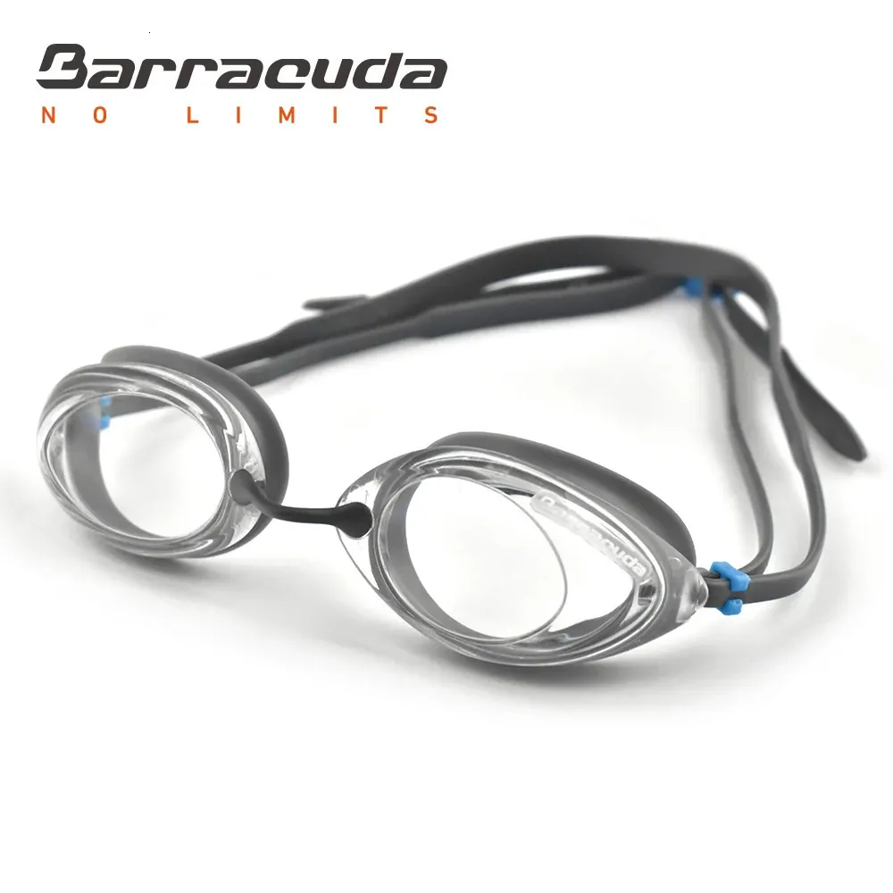 Lentes de óculos de natação para miopia Barracuda com resistentes a arranhões para adultos, homens e mulheres # OP-322 240123