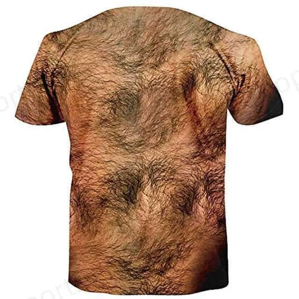 T-shirts pour hommes RUKAS T-shirt graphique orang-outan col rond bossu impression 3D grande taille décontractée à manches courtes mode décontractée vêtements 3D drôle/été/humide sec/été