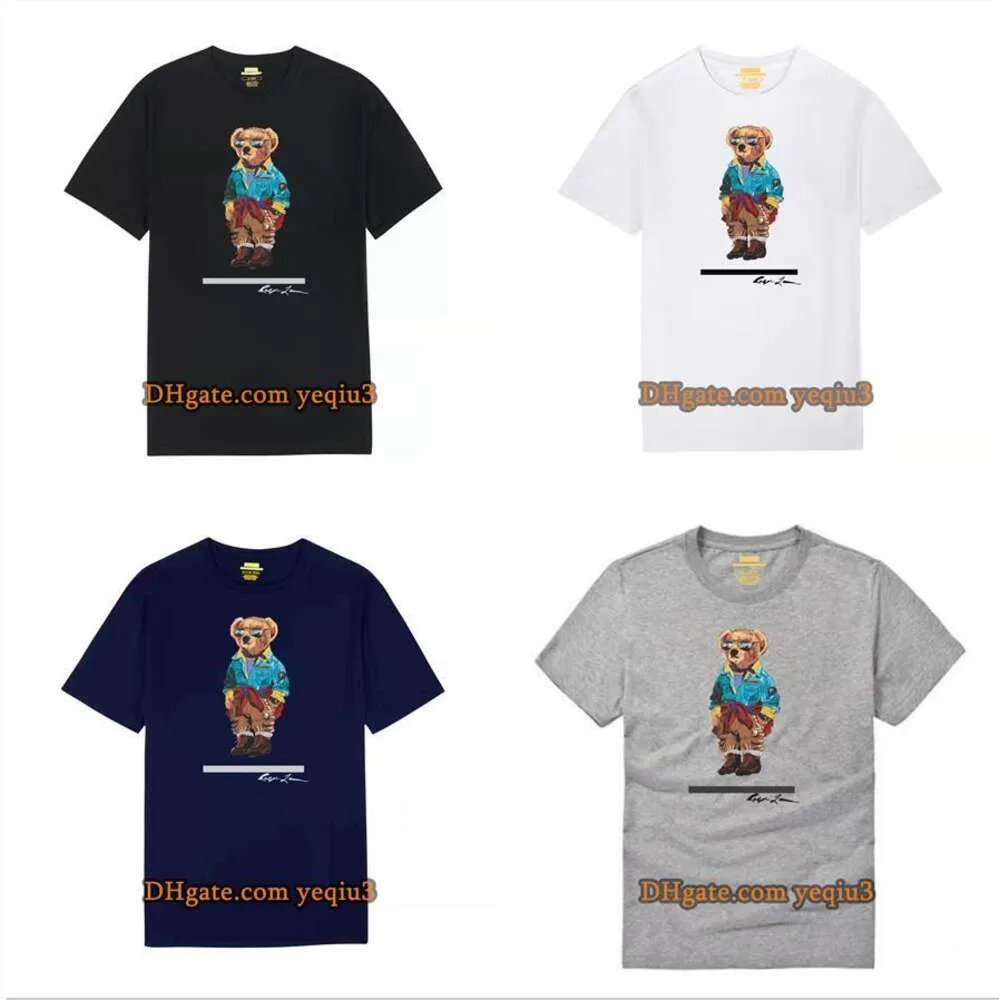 Heren T-shirts klein paard Groothandel kortingen T-shirt Ronde hals bedrukte T-shirts heren Polo's Modeontwerper T-shirt klassiekers Casual Cartoon T-shirt Merk T-shirt 32040