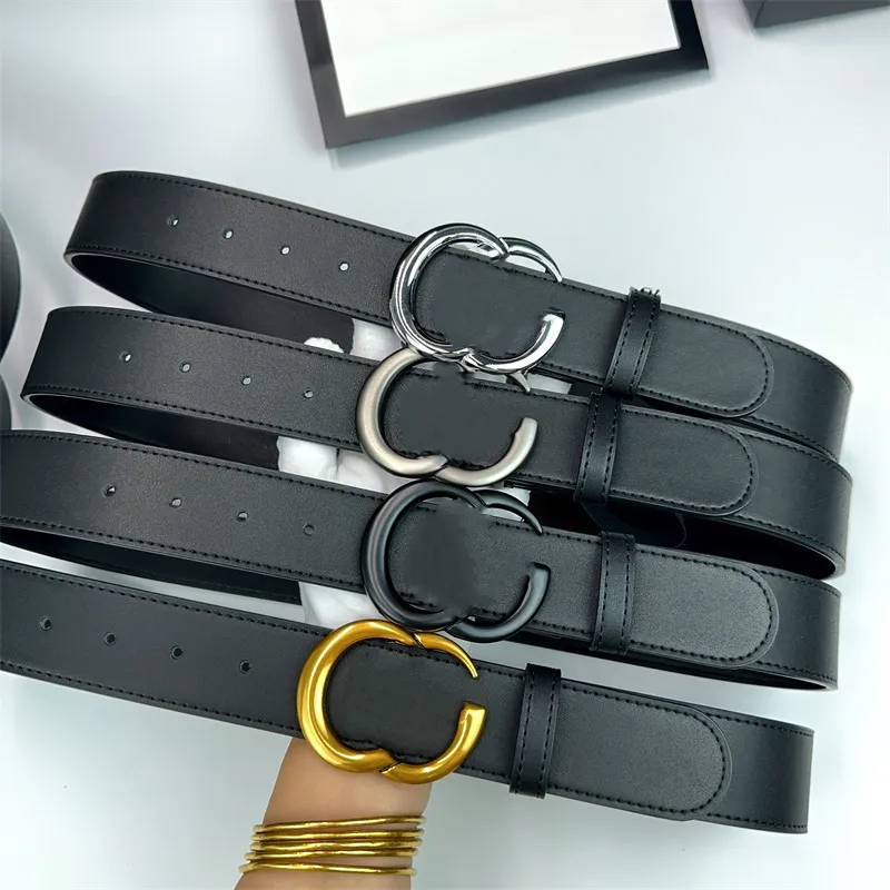 Cinto de designer Moda Mens Mulheres Cinto Cintos de Luxo para Fivela de Ouro Cintos Cintura para Mulheres Designer Cinture Largura 4.0cm Várias Cores com Caixa de Presente de Alta Qualidade