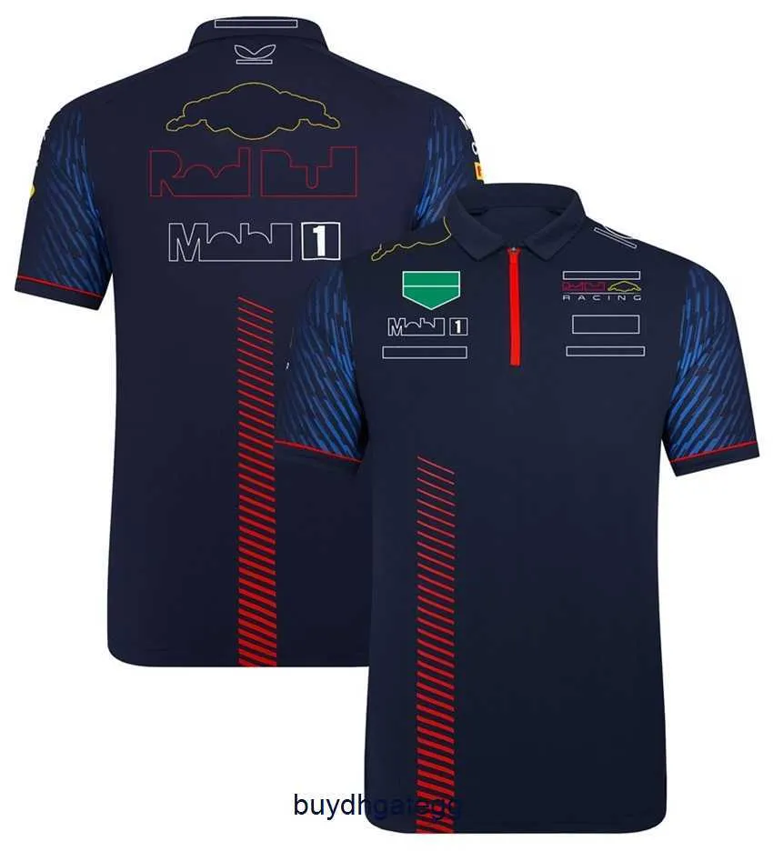 男子と女性の新しいTシャツF1 F1ポロ服トップレーシングチームセットアップレーシングトップドライバージャージーMBM6