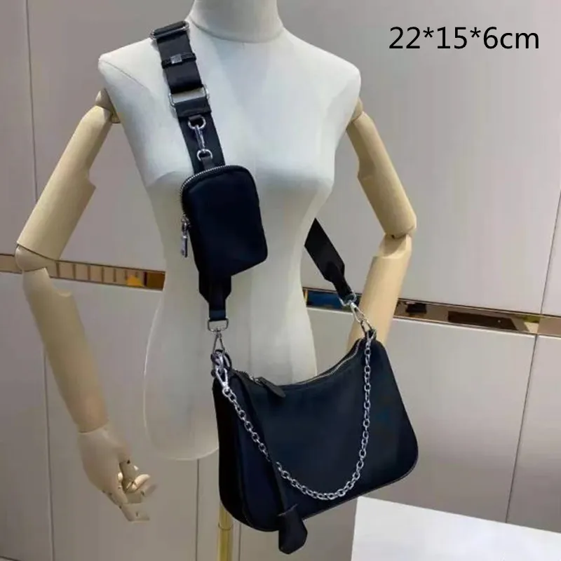 designerskie torby na ramię nylonowa torba crossbody kobieta hobos moda luksusowe torebki torebki bagietki dani pod pachami torby