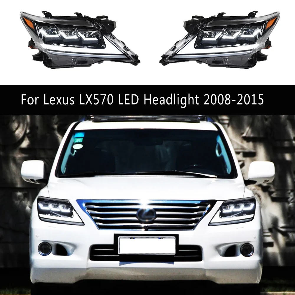 Car Accessories Head Lamp Daytime Running Light For Lexus LX570 LED