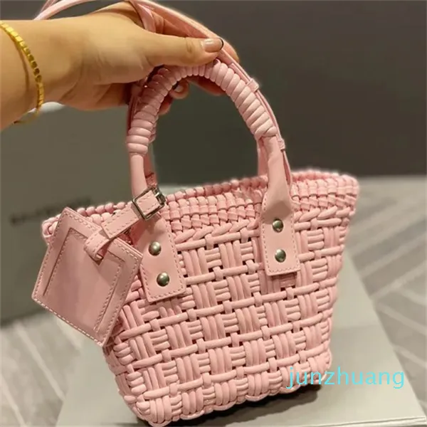 Tasarımcı - Kadınlar Sepet Çantası için Yüksek Kılıç Çantaları Yaz Plaj Omuz Crossbody Cüzdanlar Mini Debriyaj Çantası