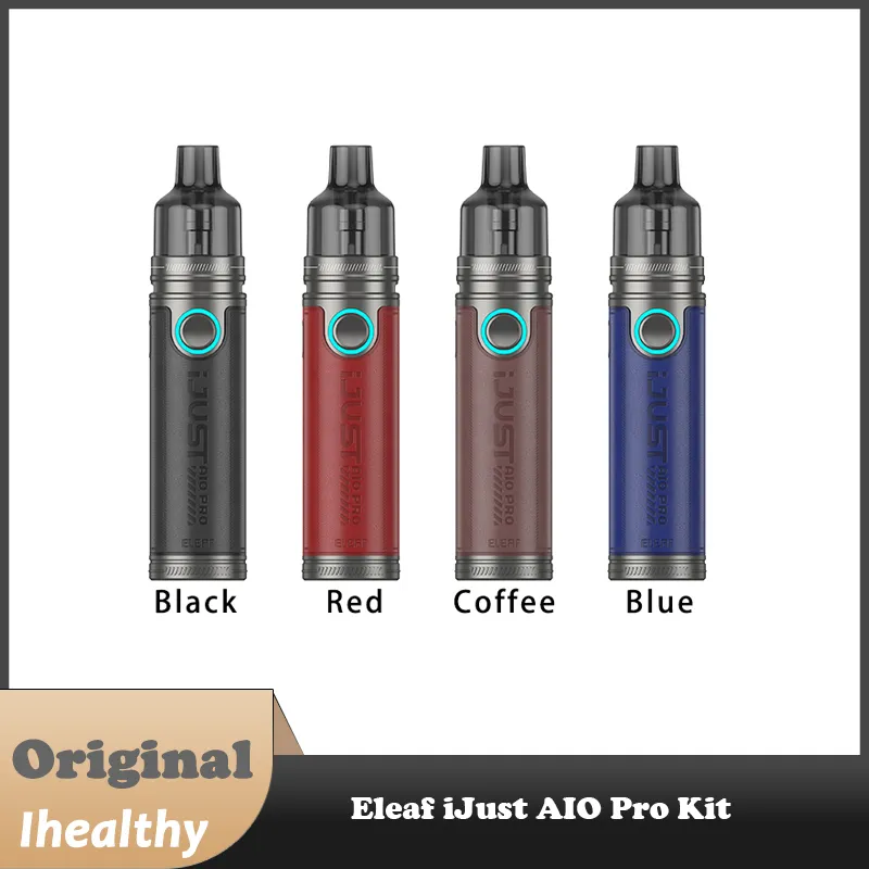 Eleaf Ijust AIO Pro Kit Wbudowany bateria 3000 mAh dopasowanie do EP Podwójny zbiornik/cewkę podwójna regulacja przepływu powietrza