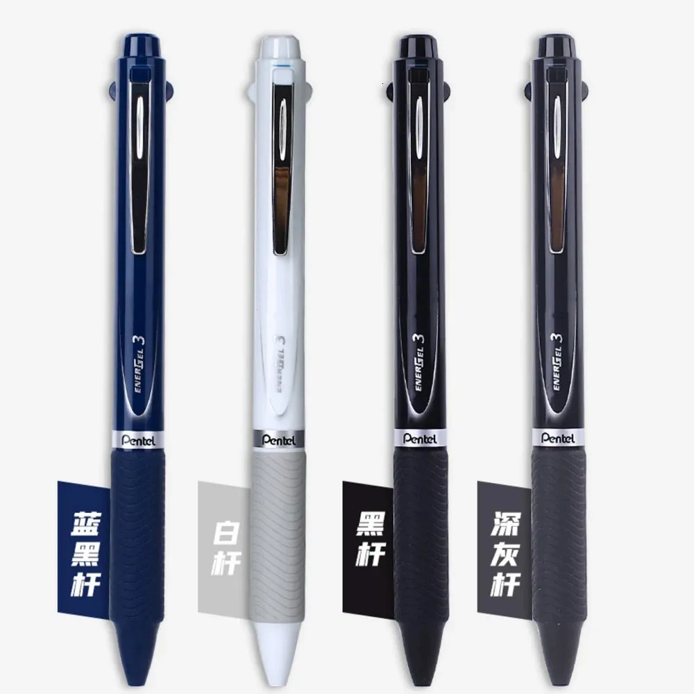 wholesale 3-Color Gel Pen Multi-function Signature Pen, 0.5mm, Quick-drying, Smooth Writing, School Supplies, BLC35 wholesale 3-Color Gel Pen Multi-function Signature Pen, 0.5mm, Quick-drying, Smooth Writing, School Supplies, BLC35