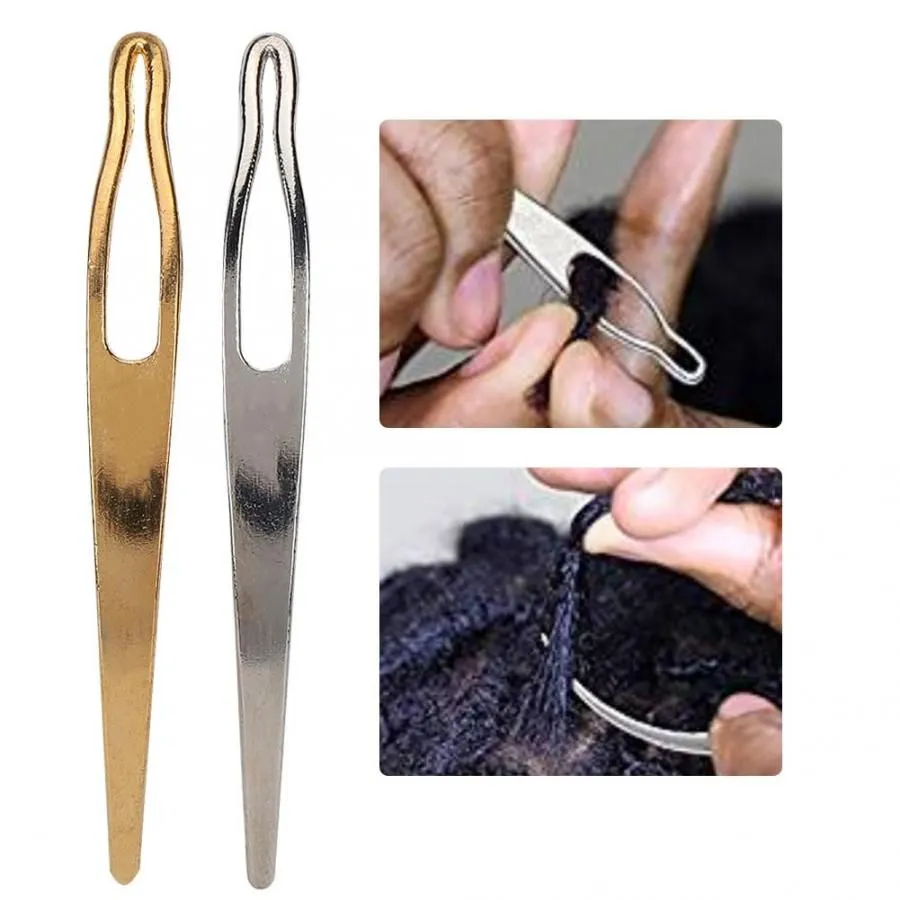 Crochet Dreadlocks Aiguille de départ Tissage Crochet Aiguilles Wig039s Outils de fabrication pour Dreadlock Interlocks Aiguilles Accessoires de maquillage2028502 ZZ