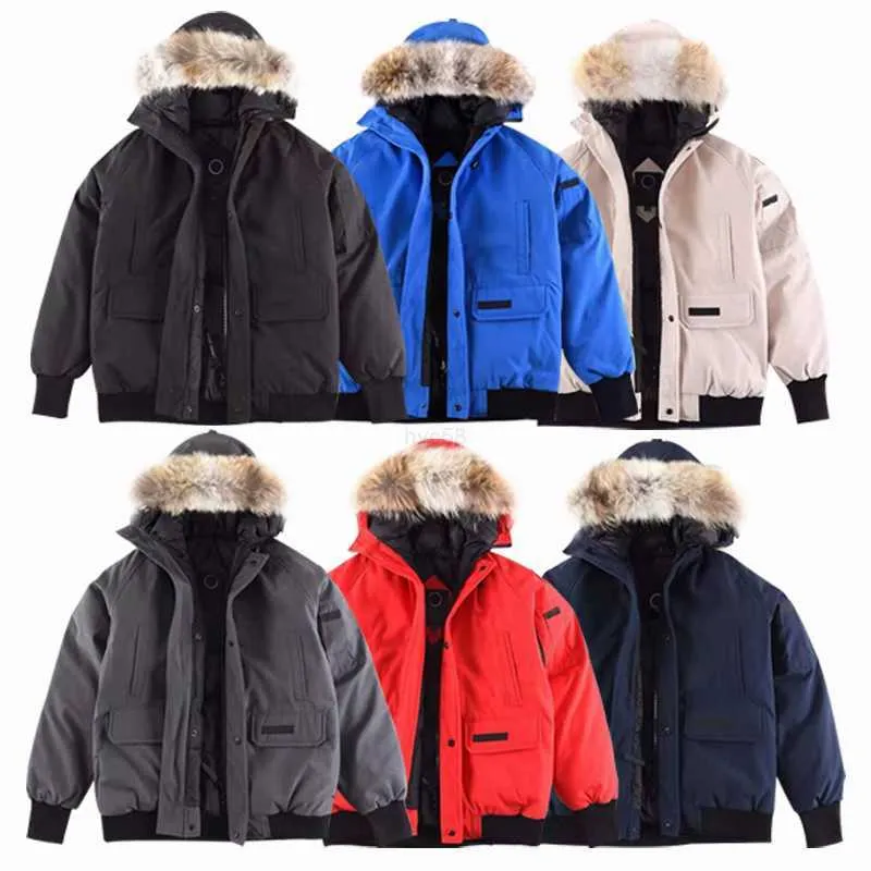 Parkas para hombre Ropa de diseñador Calidad superior Canadá G01 Chilliwack Parka Chaqueta para hombre Chaqueta para mujer Abrigo para mujer Chaquetas de pato blanco Piel real Invierno Cálido Parka Ladys Jacke