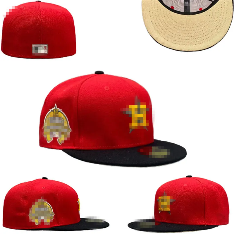 Мужские бейсбольные кепки Классические королевские синие красные цвета «Анджелес» Хип-хоп Спортивные кепки с закрытыми заплатками Chapeau Stitch Коричневые F-20