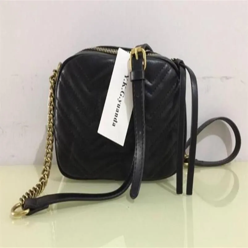 2020 Designer de moda de alta qualidade Bolsas de bolsas de couro Bolsa Cadeia Crossbody Bags de ombro Mensageiro bolsa de bolsa 2711