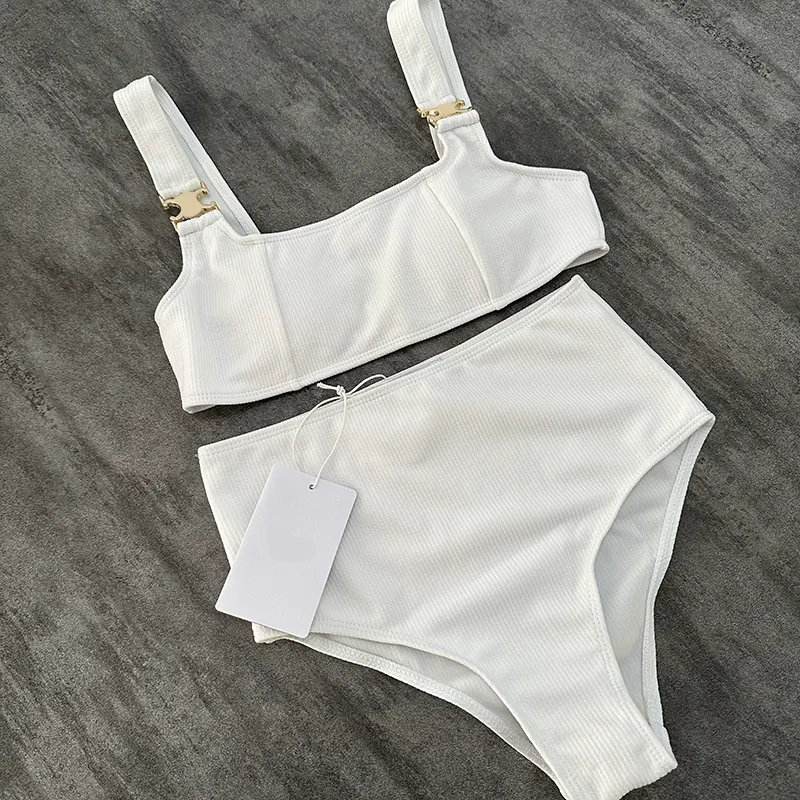 Kvinnors bikini designer badkläder damer lyxiga baddräkt cel designers två stycken baddräkt set flickor strandkläder sommarmärke baddräkt rl