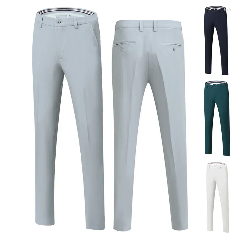 Calças masculinas vestuário de golfe outono confortável estiramento de alta qualidade esportes ao ar livre secagem rápida moda desgaste bola