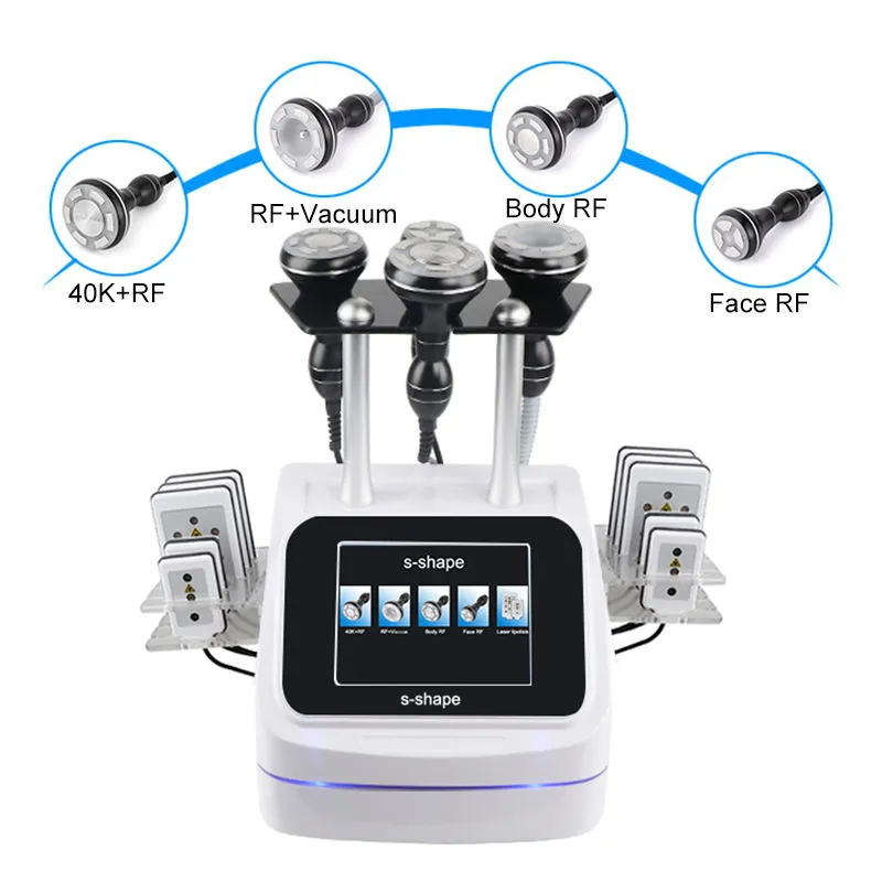 La technologie RF la plus avancée et la cavitation radiofréquence amincissante machine portable à usage domestique