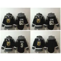 Knights Old Time GH Hockey Jerseys Mark Stone Jack Eichel Vegas Golden Hoodie Pullover Sports Sweatshirts Winter Jacket Black Cream Size S-XXXL rare et