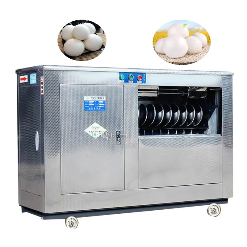 Máquina de corte de massa de aço inoxidável e pão cozido no vapor, máquina formadora de divisor automático de massa