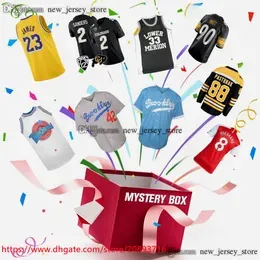 MYSTERY BOX jerseys Mystery Boxes Sports Shirt Gifts for Any shirts Basketball Football Hockey Soccer NCAA Sent at random mens College Jerseys uniform