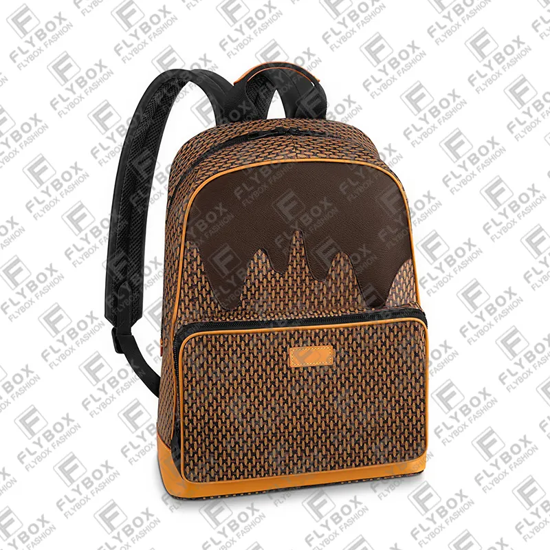 N40380 حقيبة ظهر Backpack Schoolbag Rucksack Packsacks Men Fashion Designer Designer Pack Sport Outdoor Packs أعلى جودة محفظة الولادة سريعة التسليم