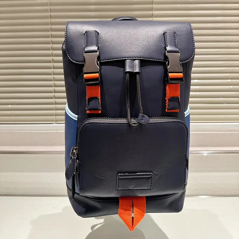 Открытый дизайнерский рюкзак Coa Track Повседневная мягкая кожа Высококачественные плечи Мужская сумка Компьютерные сумки Totes Кошелек Сумки Ремень Композитная сумка для мужчин