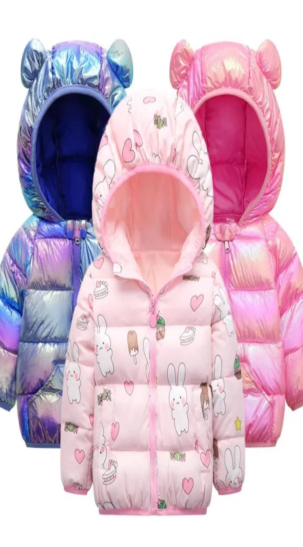 Nuevos niños039s chaquetas de invierno Abrigo cálido para niños Chaqueta de bebé de dibujos animados lindo para niñas parka Prendas de abrigo Sudaderas con capucha Abrigo de niño 1 2 3 4 5 ye5203588