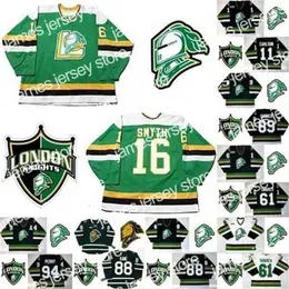 College Hockey Wears Nik1 London Knights 8 Jason Glover 11 John Carlson 94 Corey Perry 89 Sam Gagner 41 Jason Allison 16 Brad Smyt244q