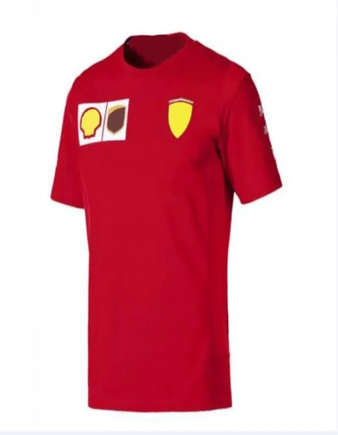 2021 temporada de Fórmula 1 terno de corrida F1 carro equipe uniforme de fábrica de manga curta Camiseta9993717