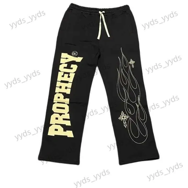 Pantaloni da uomo Y2K Pantaloni casual da uomo Hip Hop Stampa oversize Baggy Abbigliamento Streetwear Pantaloni sportivi da donna Harajuku Pantaloni larghi gotici 2023 Nuovo T240124