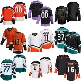 Stitched Hockey 4 Cam Fowler Jersey 37 Mason McTavish 77 Frank Vatrano 16 Ryan Strome 91 Leo Carlsson 11 Trevor Zegras 19 Troy Terry Winter Classic Man Woman Youth